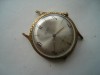 Ceas mecanic francez Valrex Antichoc, carcasa placata cu Au 10M, defect, ansa rupta, Analog, Casual, Placat cu aur