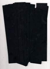 POSETE TIMBRE MARCA HAWID, (GERMANIA) , NEGRE, LOT DE 100 BUCATI, LATIME 30 MM