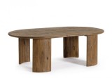 Cumpara ieftin Masuta lemn mango maro Orlando 130x80x45 cm