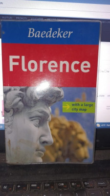 Baedeker , Florence (cu o harta mare) foto