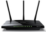 Router Wireless TP-LINK Archer VR400, Dual Band, 1200 Mbps, VDSL/ADSL, 3 Antene Externe (Negru)