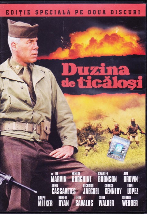 DVD Film de colectie: Duzina de ticalosi ( Ed. speciala 2 DVD; sub. romana - vezi descriere )