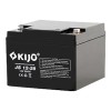 Acumulator AGM 12V 28Ah KIJO JS12-28, Terminal M5, Durata 5 Ani, pt. Sisteme Supraveghere, Alarma, Backup