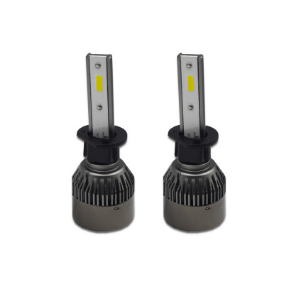 Set 2 becuri LED auto R6, 50W, 6000k &amp;ndash; Slot H1, 48LED foto