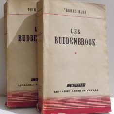 LES BUDDENBROOK , VOL. I-II par THOMAS MANN , 1950