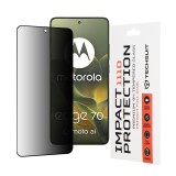 Folie sticla Motorola Edge 70 Asteroid GSM 111D Privacy Full Glue, negru