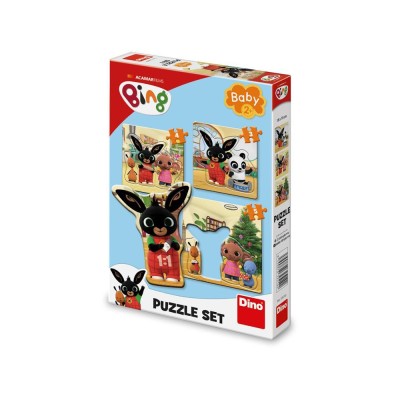 Puzzle 3 in 1, Bing si prietenii - DINO TOYS foto