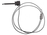 Cabluri de măsurare 5A cu clips și mufă banană 4 mm