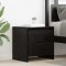 Dulap de noapte Stejar negru 45 x 34 x 44.5 cm Lemn compozit