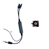Adaptor antena radio FAKRA cu amplificare