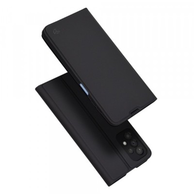 Husa pentru Samsung Galaxy A23 5G A236 / A23 A235, Techsuit, Magskin Book, Neagra foto