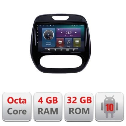 Navigatie Renault Captur C-CAPTUR Octa Core cu Android Radio Bluetooth Internet GPS WIFI 4+32GB CarStore Technology