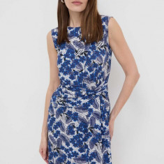 Weekend Max Mara rochie culoarea bleumarin, mini, evazați 2415620000000