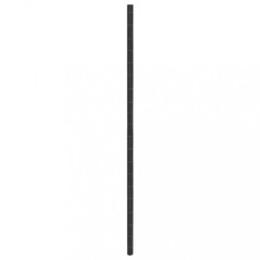 vidaXL Membrană antiburuieni, negru, 4x50 m, PP
