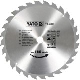Disc fierastrau wolfram pentru lemn 350 mm x 28T YATO