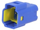 Conector E-Seal THT tată soclu albastru