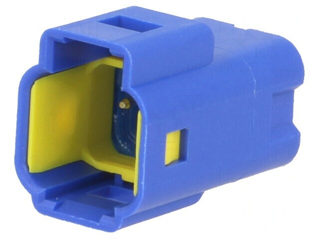 Conector E-Seal THT tată soclu albastru