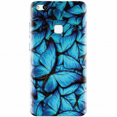 Husa silicon pentru Huawei P10 Lite, Blue Butterfly 101