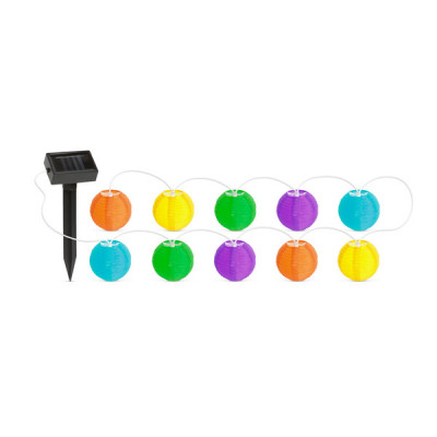 Sir 10 Lampioane Solare - Multicolor foto