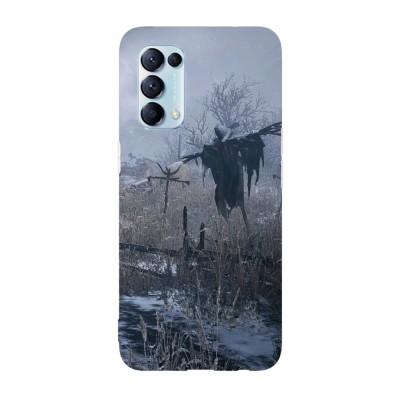 Husa compatibila cu Oppo Find X5 Pro, Viceversa, model Scarecrow Resident Evil 8, Silicon, TPU foto