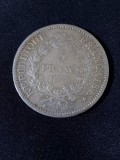 Franța 1873 A - 5 Franci - Monedă de argint #6, Europa