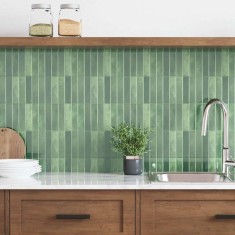 vidaXL Plăci dreptunghiulare 50 pcs Verde &icirc;nchis 29 x 23 x 0,08 cm 42021253