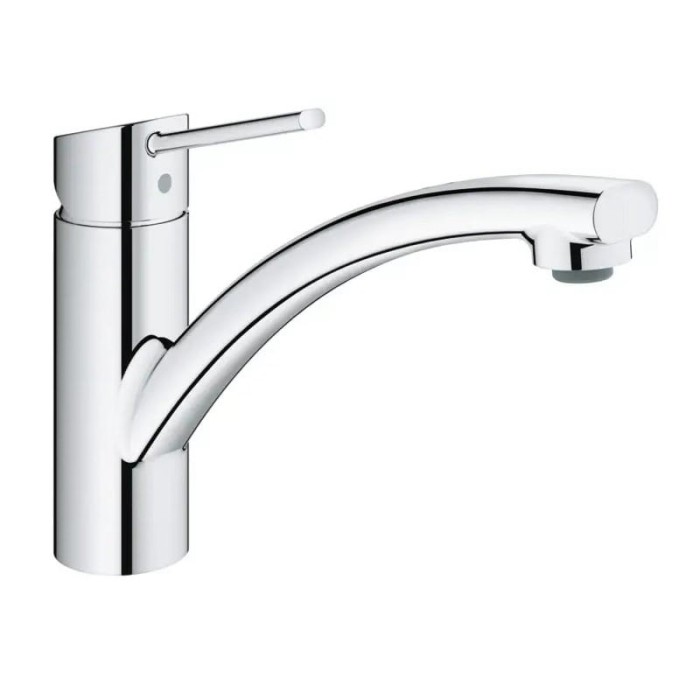 Baterie de bucatarie Grohe Swift, cartus ceramic 35 mm, finisaj cromat