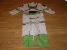 costum carnaval serbare aviator astronaut toy story pentru copii de 1-2 ani foto