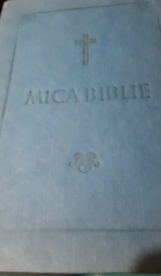 MICA BIBLIE PATRIARHUL TEOCTIST 1990 foto