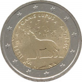 Estonia moneda comemorativa 2 euro 2021 - Canis Lupus - UNC, Europa