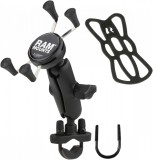 Suport telefon/gps Ram Mounts x-grip u-bolt pentru ATV/UTV culoare negru Cod Produs: MX_NEW 06030615PE