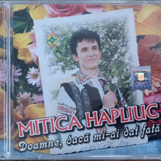 Mitică Hapliuc , cd sigilat cu muzică populară