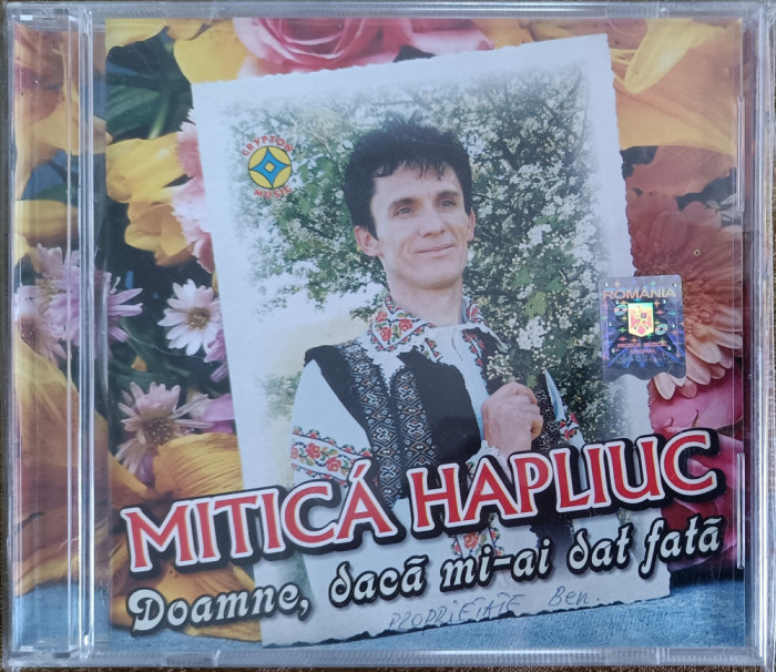 Mitică Hapliuc , cd sigilat cu muzică populară