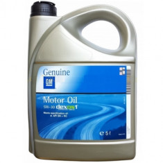 Ulei motor Opel 5l Original Dexos 1 este noua specificatie GM pentru motoarele pe Benzina.Va inlocui GM 4718m si GM 6049m.Este specificat pentru toate