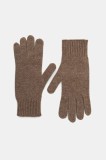 Weekend Max Mara manusi de cașmir LEA culoarea maro, 2525566015600