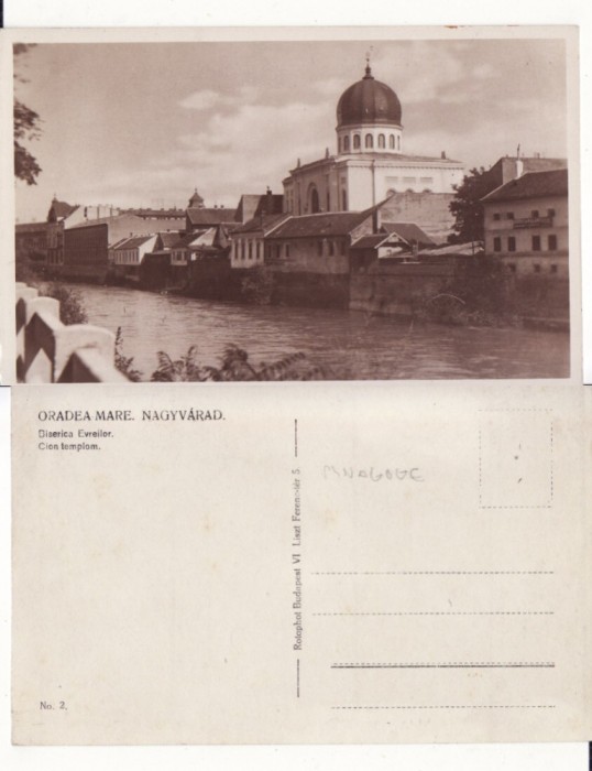 Oradea - Sinagoga -iudaica