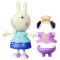 PEPPA PIG SET FIGURINA SI ACCESORII VESTIMENTARE IEPURASUL REBECCA 15CM
