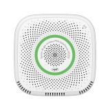 Senzor de gaz metan (CH4) PNI SafeHouse HS201 cu Wi-Fi, control din aplicatia Tuya Smart, alimentare 230V, 70dB, prompt vocal, a