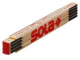 Metru pliabil original lemn H 2/10 SOLA 53010201 HardWork ToolsRange