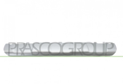 Spoiler bara protectie Peugeot 2008, 03.2013-12.2019, montare fata, argintiu, RapidAuto foto