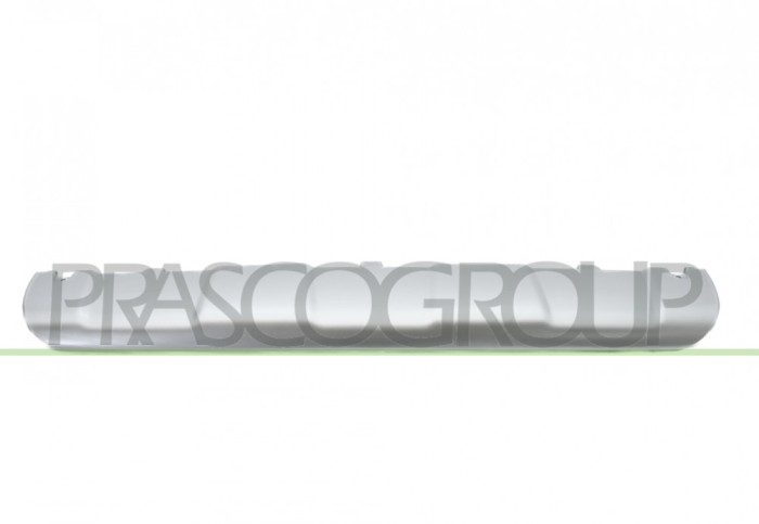Spoiler bara protectie Peugeot 2008, 03.2013-12.2019, montare fata, argintiu, RapidAuto