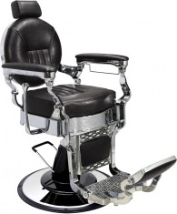 Scaun coafor hidraulic pentru frizerie model Jazz Barberking foto