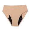 Chiloti Menstruali Cusaturi Lipite Linovit, Bej, XS, Absorbtie Mare, Refolosibili, Antibacterieni, Protectie Scurgeri