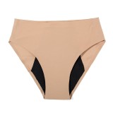 Cumpara ieftin Chiloti Menstruali Cusaturi Lipite Linovit, Bej, XS, Absorbtie Mare, Refolosibili, Antibacterieni, Protectie Scurgeri