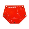 Vinclu magnetic pentru sudara 111x136x24mm Graphite 56H905 HardWork ToolsRange