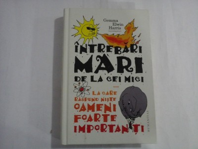 INTREBARI MARI DE LA CEI MICI - GEMMA ELWIN HARRIS foto