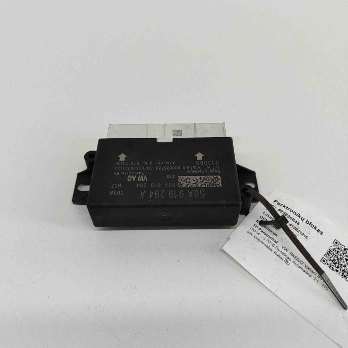 Unitate de control senzor de parcare PDC VW PASSAT Variant B8 3G5 2016 OEM: 5QA919294A,5QA919294 25630844