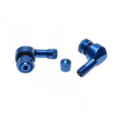 Set 2 valve demontabile roata moto, culoare albastru Cod Produs: MX_NEW ASOT418E