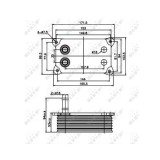 Radiator ulei motor, Termoflot Nrf 31071