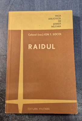 Raidul Ion T. Socol cu autograf foto